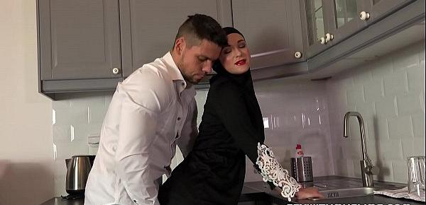  Sexy surprise for Muslim wife